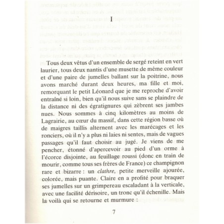 L'église verte, Hervé Bazin, 1982 - roman, retour à la vie sauvage