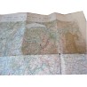 Carte des avalanches de neige, éboulements et glissements de terrain N°1- Suisse, Alpes, neige, ski,