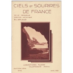 Belle-île, Morbihan, Ciels et sourires de France, avril 1933, Laboratoires Fluxine, Morbihan, Bretagne