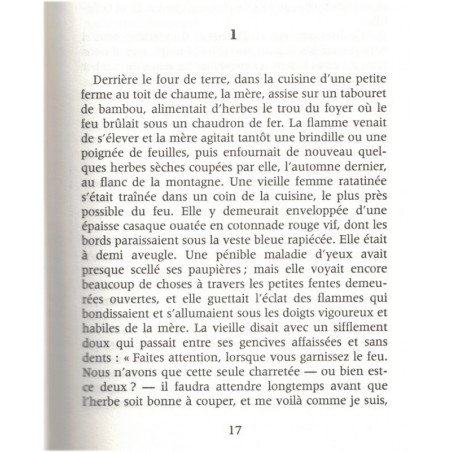 La mère, Pearl Buck, 2001 - Paysanne chinoise, amour maternel, destin de femme Chine