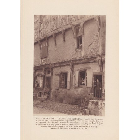Puy-de-Dôme, Ciels et sourires de France, juillet 1932, Laboratoires Fluxine