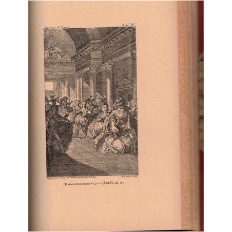 Beaumarchais, Le Barbier de Séville, Le Mariage de Figaro, 1922 - théâtre XVIIIe s., Populaire Illustrée du Théâtre Français