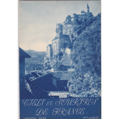 Rocamadour, Lot, Ciels et sourires de France, avril 1938, Laboratoires Fluxine