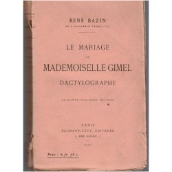 Le mariage de Mademoiselle...