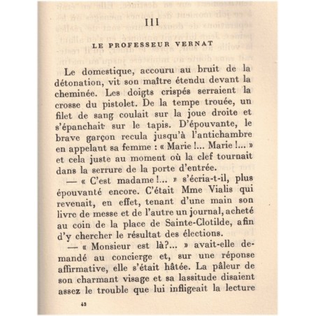 La geôle, Paul Bourget, 1923 - hérédité, roman français