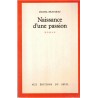 Naissance d'une passion, Michel Braudeau, 1985 - roman d'amour entre cousins, amour interdit