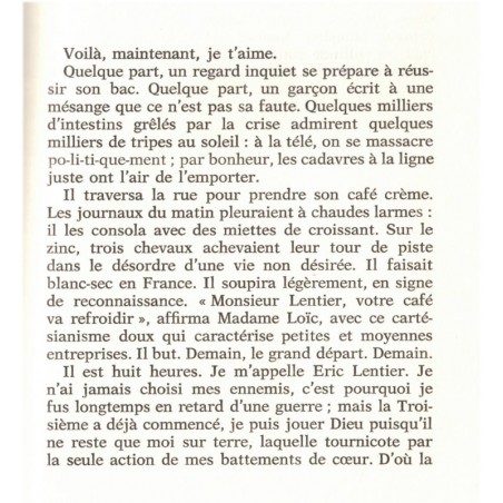 La guerre des autres, André Bercoff, 1977 - génération post-soixante-huitarde, conflits mondiaux 1970