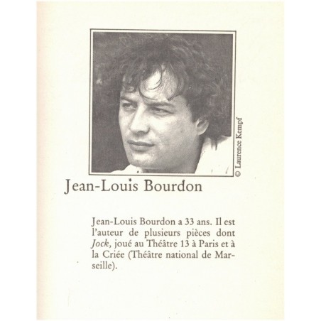 Scènes de la misère ordinaire, Jean-Louis Bourdon, 1989 - dédicacé