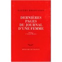 Dernières pages du journal d'une femme, Valéry Brioussov, 1997 - femme libérée 1920, écrivain russe