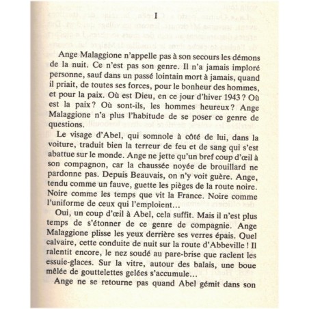 L'indic, Roger Borniche, 1977 - roman policier, truands corses,