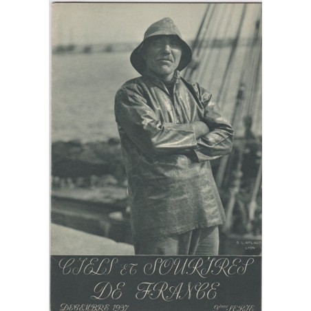 Les régates de Camaret, Finistère, Ciels et sourires de France, décembre 1937, bateaux, nautisme, Laboratoires Fluxine