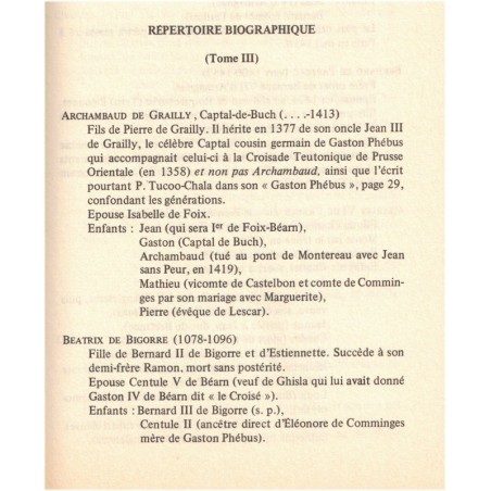 Gaston Phébus, T3 Landry des Bandouliers, Myriam et Gaston de Béarn, 1979 - roman historique, Béarn, Moyen Age