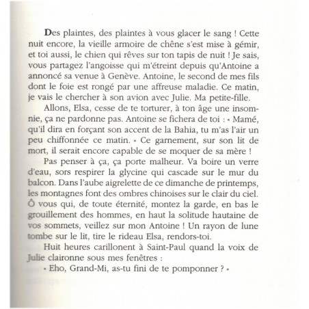 La greffe miraculeuse, Françoise Buffat, 2003 - Suisse, bourgeoisie genevoise, greffe médicale, écrivain suisse