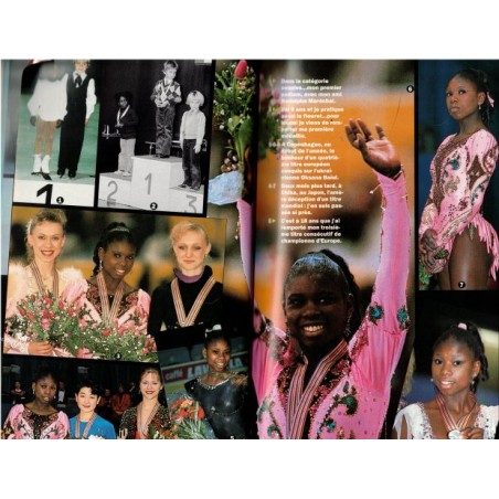 L'enfant du soleil, Surya Bonaly, 1995 - biographie patinage artistique, sports d'hiver,