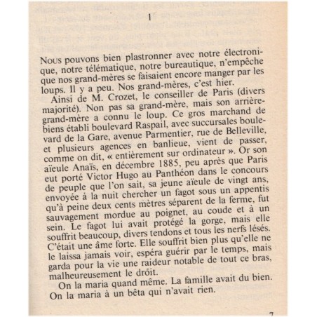 Le bel avenir, Georges Conchon, 1985 - ambition, itinéraire d'un homme, roman