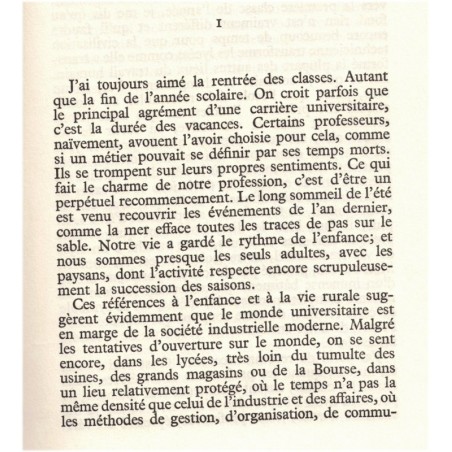 La fin des lycées, Robert Brechon, 1970 - pédagogie après 1968, crise de l'enseignement en 1970