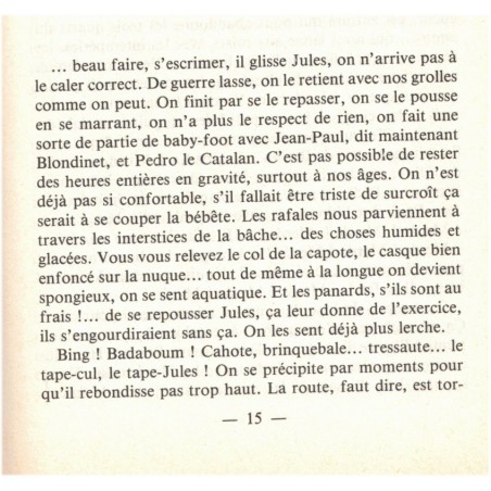 Le corbillard de Jules, Alphonse Boudard, 1979 - 2e guerre mondiale, roman de guerre,