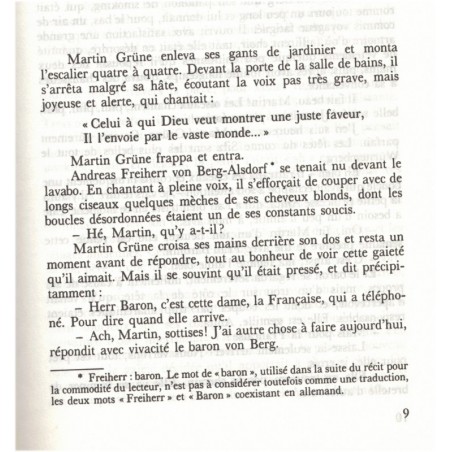 La saison des bals, Geneviève Bon, 1988 - Allemagne, aristocratie allemande, roman d'amour