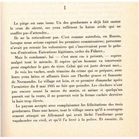 Le béret basque, Hans Blickensdörfer, 1974 - 2e guerre mondiale, prisonnier allemand