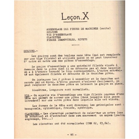 Cours de dessin industriel, Institut moderne polytechnique - manuels de technologie,