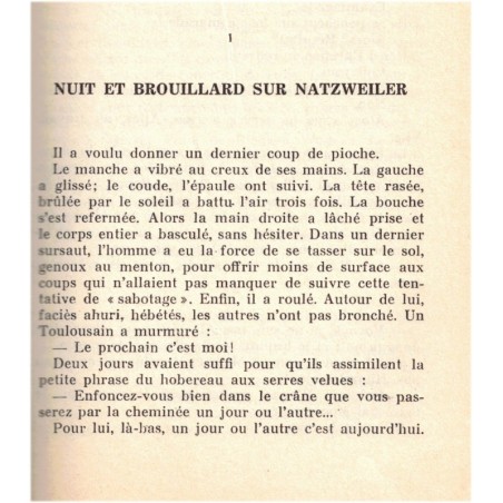 Les médecins de l'impossible, Christian Bernadac, 1968 - 2e guerre mondiale, camps de concentration, Shoah