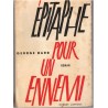Epitaphe pour un ennemi, George Barr, 1959 - Débarquement en Normandie, GI américain, roman de guerre