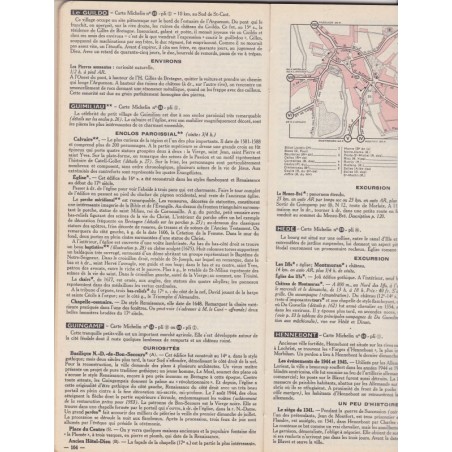 Guide du pneu Michelin, Bretagne 1953 - 1954