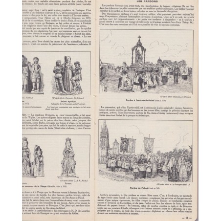 Guide du pneu Michelin, Bretagne 1953 - 1954