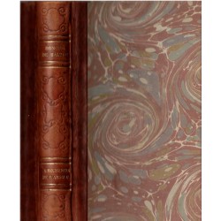 La Recherche de l'absolu, Honoré de Balzac, 1900 - Scènes de la vie privée, Comédie humaine, Collection Gallia, reliure cuir,