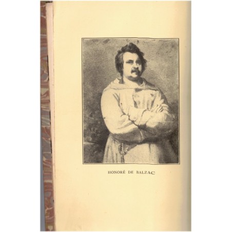 La Recherche de l'absolu, Honoré de Balzac, 1900 - Scènes de la vie privée, Comédie humaine, Collection Gallia, dos cuir,