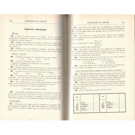 Arithmétique, classe de 6e, Cagnac, Thiberge et Gilet, 1958 - programmes de 1957 - manuels mathématiques