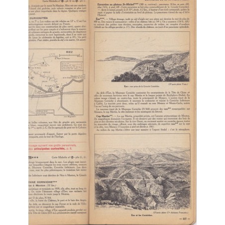 Guide du pneu Michelin, Côte d'Azur, Haute-Provence 1949