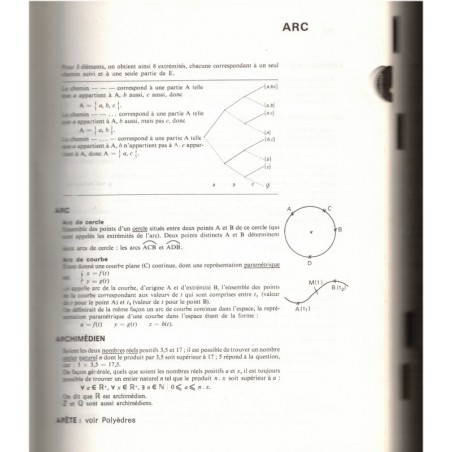 Les mathématiques, les dictionnaires du savoir moderne, 1973 - mathématiques pour tous