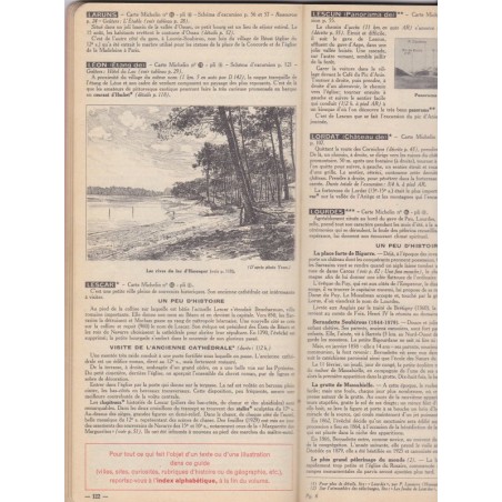 Guide du pneu Michelin, Pyrénées 1951-1952