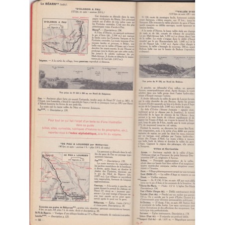 Guide du pneu Michelin, Pyrénées 1951-1952 - guides verts Michelin,