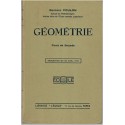 Géométrie cours de seconde, Georges Foulon, 1937 - programme de 1931, manuels de mathématiques