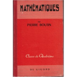 Mathématiques classe de...