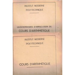 Cours d'arithmétique, et...