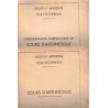 Cours d'arithmétique, et Questionnaire d'application, Institut moderne polytechnique, manuels mathématiques,