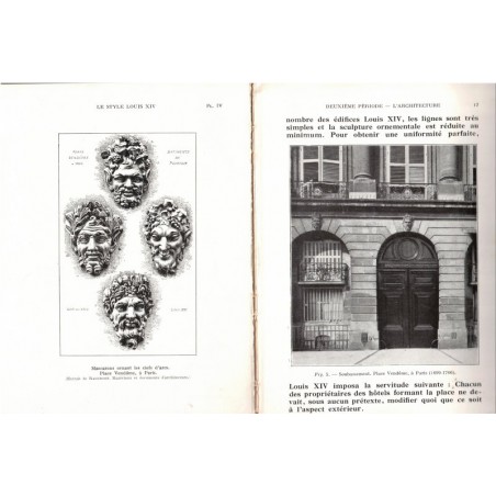 La grammaire des styles, Le style Louis XIV, Henry Martin, 1948 - Antiquités XVIIe siècle, architecture, art