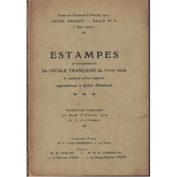 Estampes de l'Ecole...