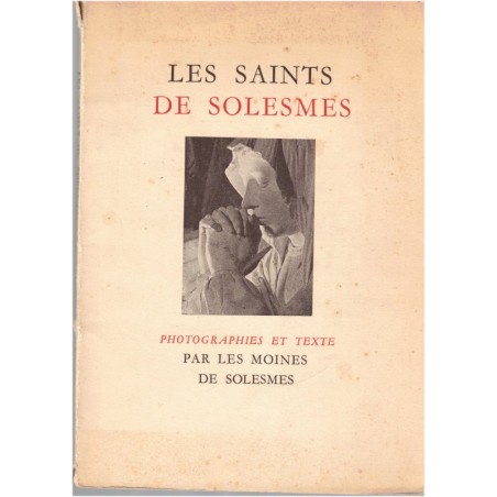 Les Saints de Solesmes, Les moines de Solesmes, 1951 - art religieux, sculpture, églises Nord - art