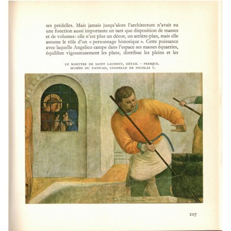 Fra Angelico, Giulio Carlo Argan, Skira 1955 - Peintres italiens, Italie, art XVe siècle