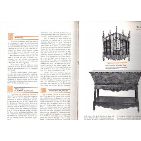 Guide du meuble régional, Gairaud et De Perthuis, 1989 - antiquités, style du mobilier, provinces