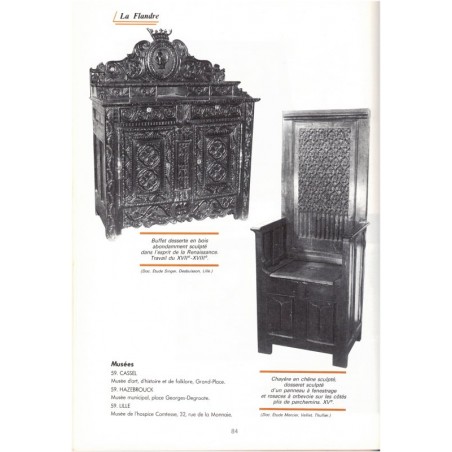 Guide du meuble régional, Gairaud et De Perthuis, 1989 - antiquités, style du mobilier, provinces
