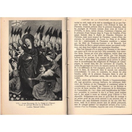 La peinture française T1 des origines au XVIIIe s. Bernard Dorival, 1941 - art, peintres