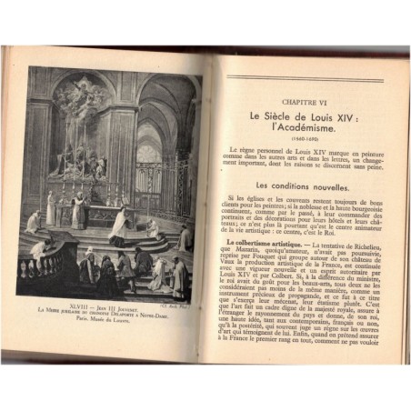 La peinture française T1 des origines au XVIIIe s. Bernard Dorival, 1941 - art, peintres