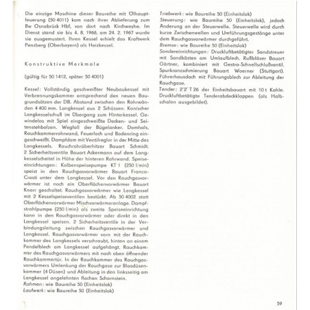 Dampflok-Archiv Band 2 Baureihen 41 bis 59, Weisbrod & Petznick, 1978 - Lokomotive, Eisenbahn, trains