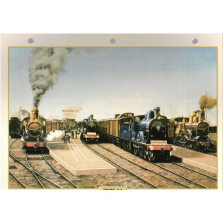 Trains de légende T2, voyage en 16 chapitre, Atlas - histoire des trains, chemin de fer