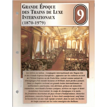 Trains de légende T2, voyage en 16 chapitre, Atlas - histoire des trains, chemin de fer